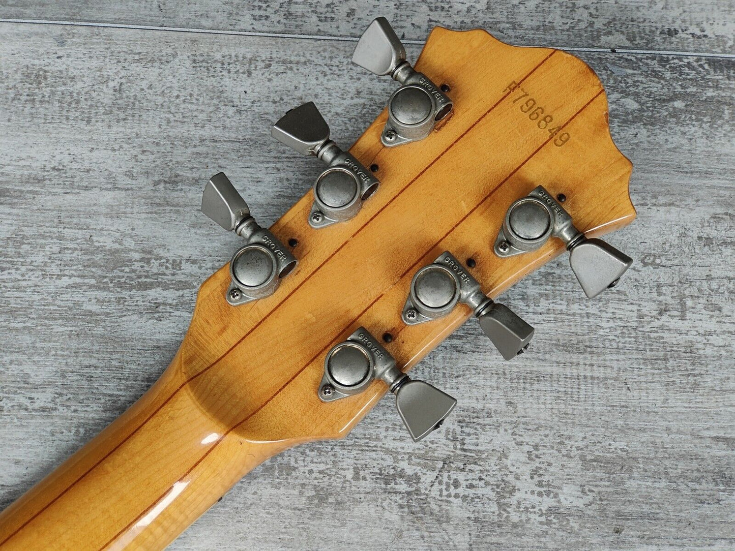 1979 Greco Japan SV-800 Super View Semi Hollowbody (Natural Flame)