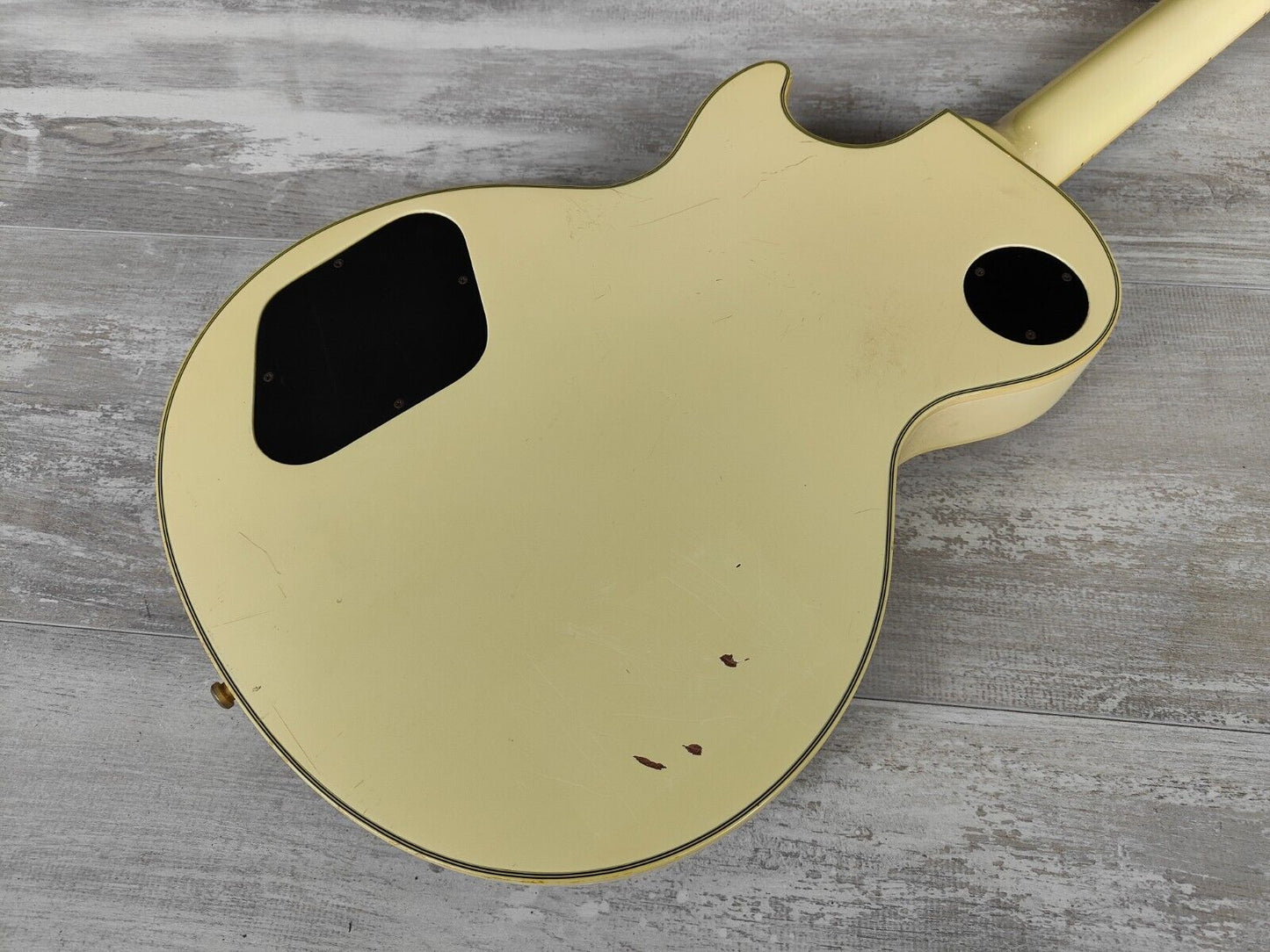 1989 Burny Japan RLC-60 Les Paul Custom (White)