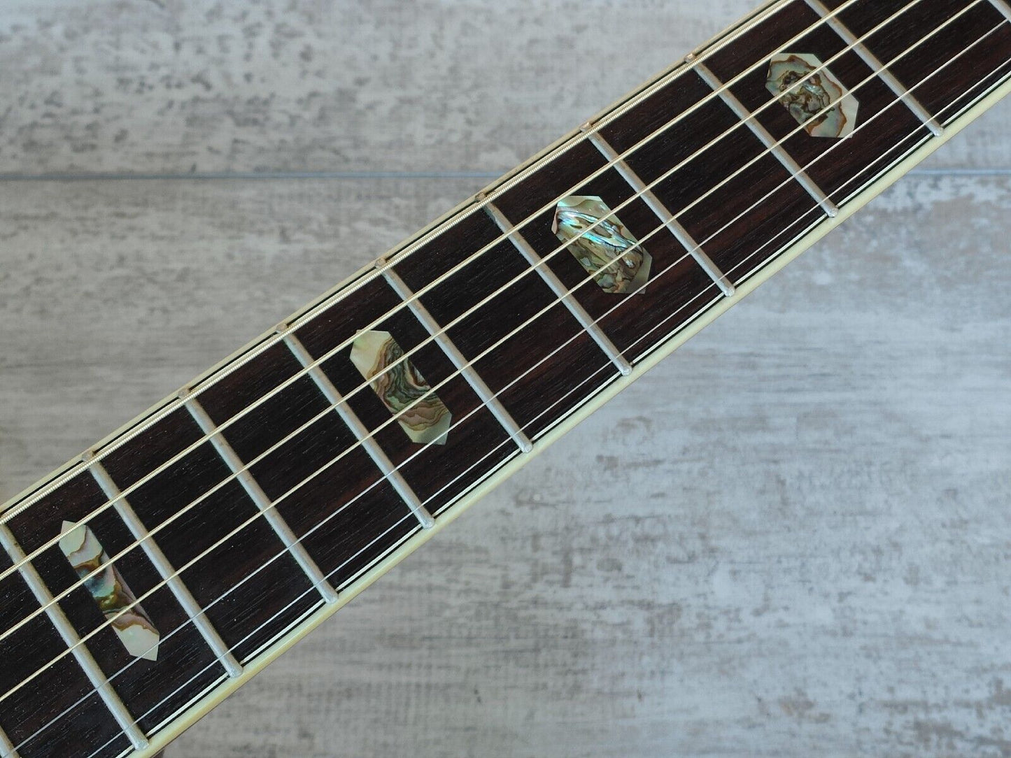 1980's Morris W-60 Japanese Vintage Acoustic Dreadnought Guitar (Natural)