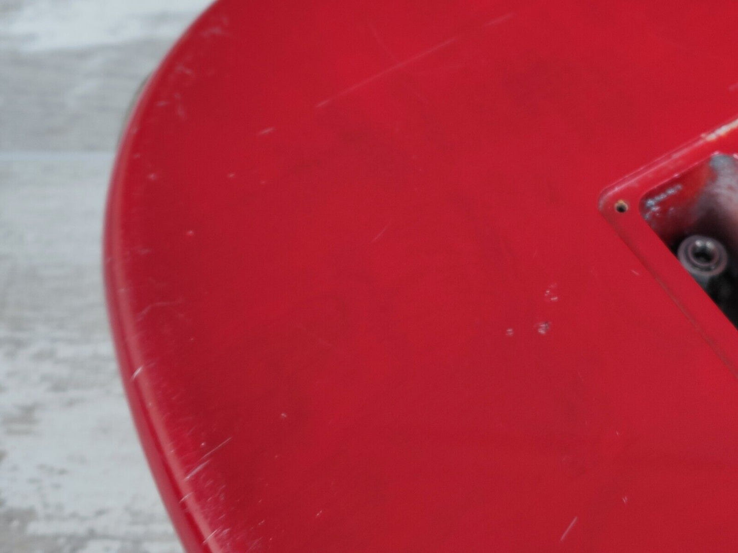 1990 Valley Arts Guitar M Series Deluxe Stratocaster w/EMG's (Transparent Red)