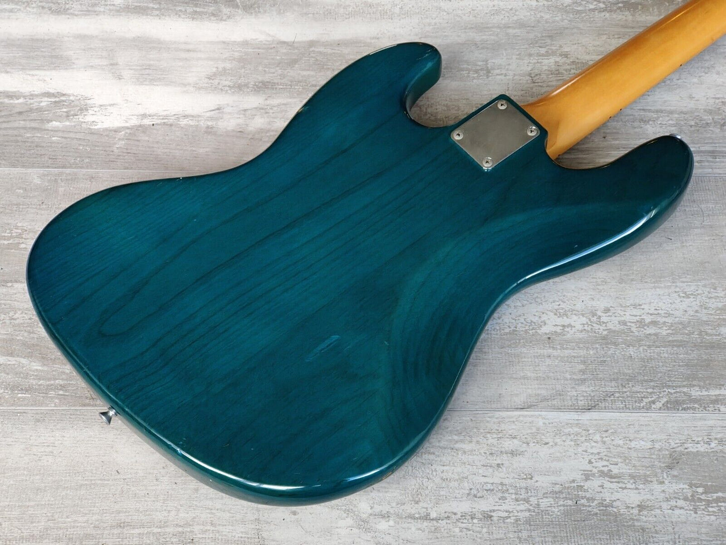 1999 Fender Japan (by Tokai) '62 Reissue Jazz Bass (Transparent Green)