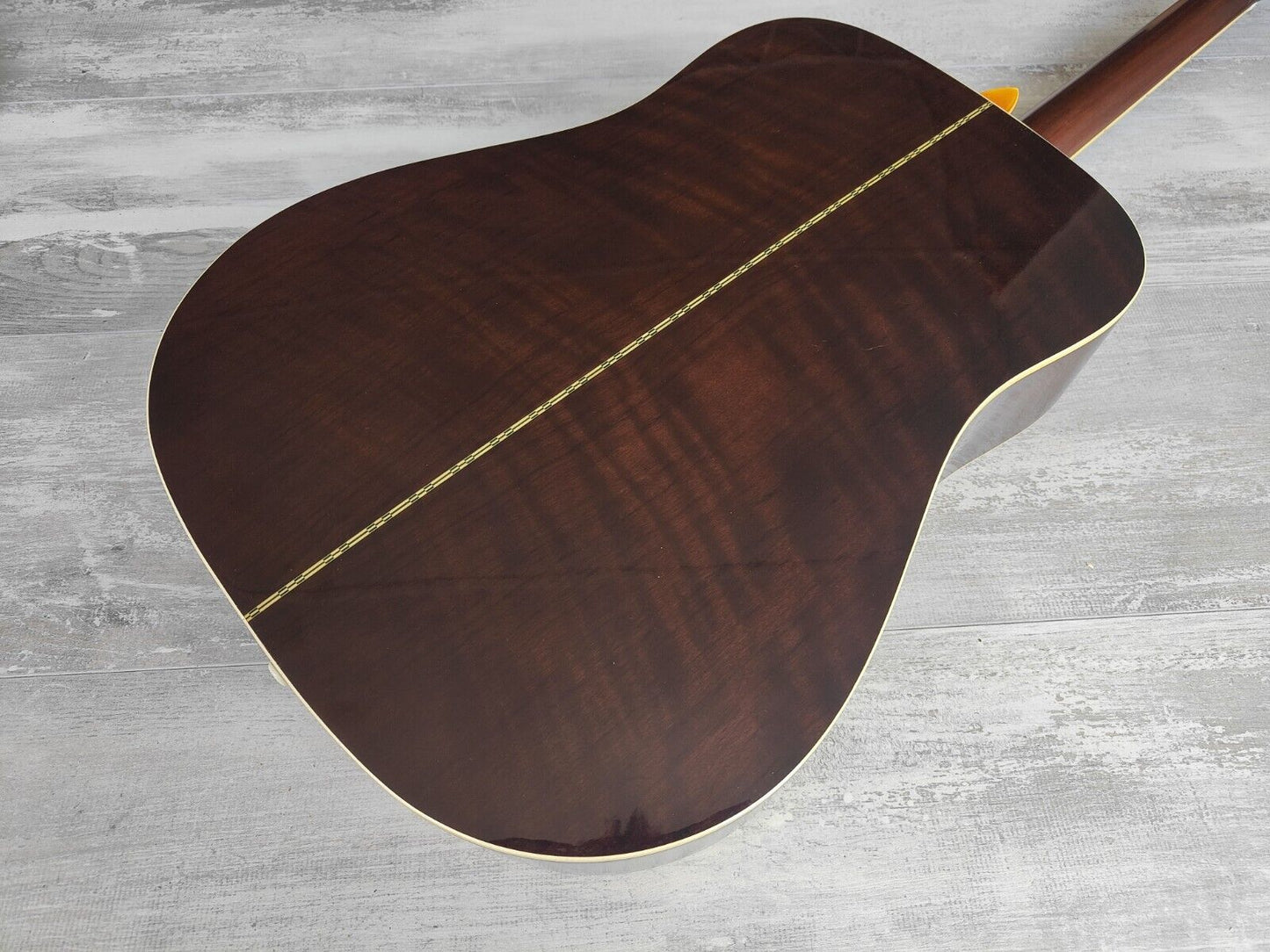 1980's Morris W-20 Japanese Vintage Acoustic Dreadnought Guitar (Natural)