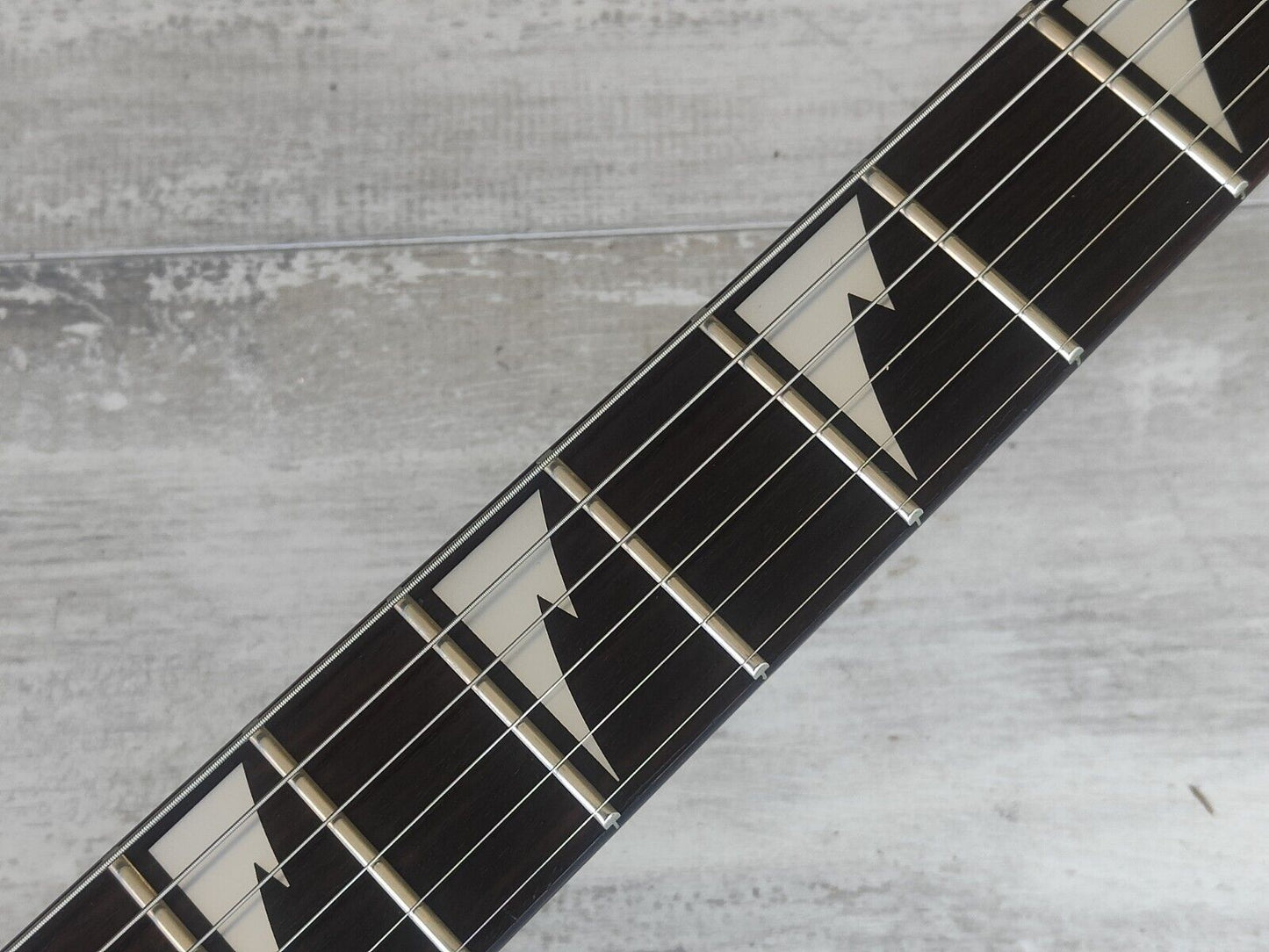 1980's Ibanez Japan RG-575 Reverse Headstock Superstrat (Five Alarm Red)