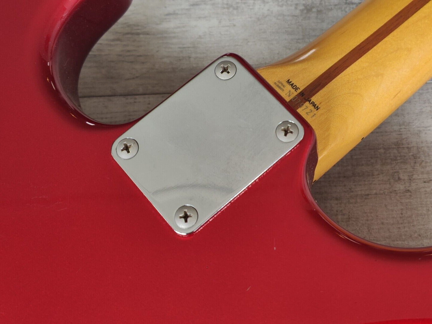 1993 Fender Japan ST57-70 '57 Reissue Stratocaster w/USA Pickups (Red)