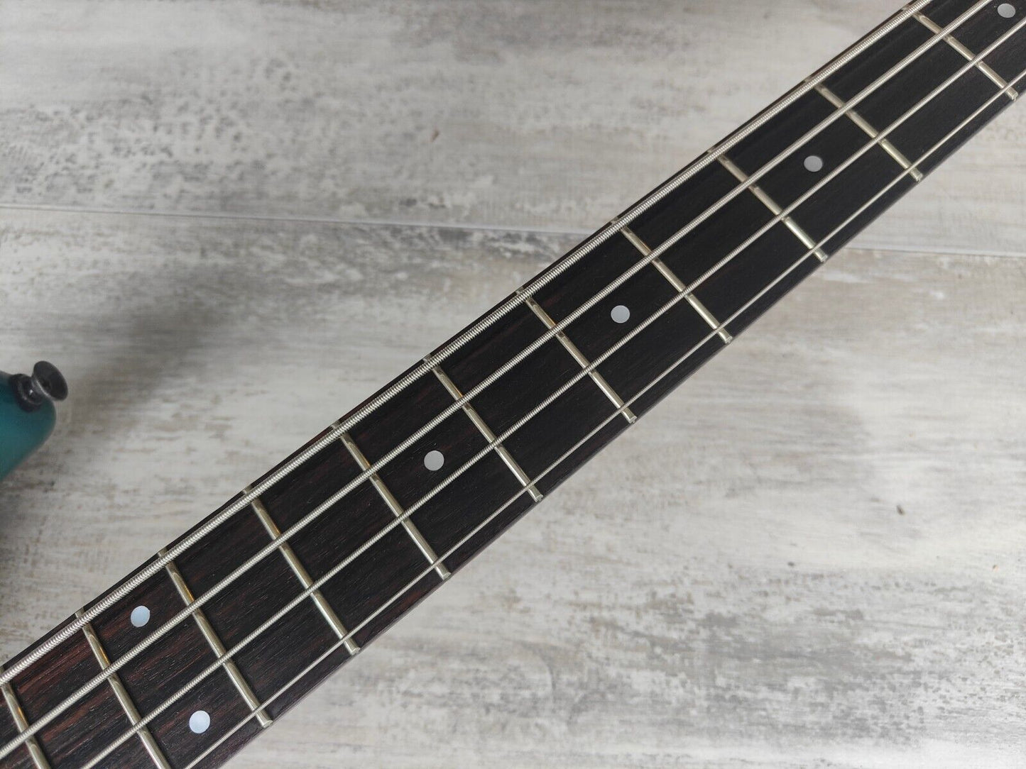 1991 Yamaha RBX Super Medium Series Bass (Green/Blue Burst)