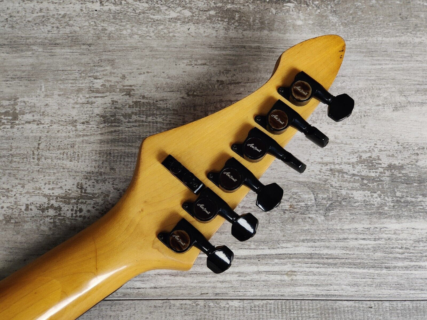 Aria Pro II Magna Series MA38 Superstrat (Fluro Orange)