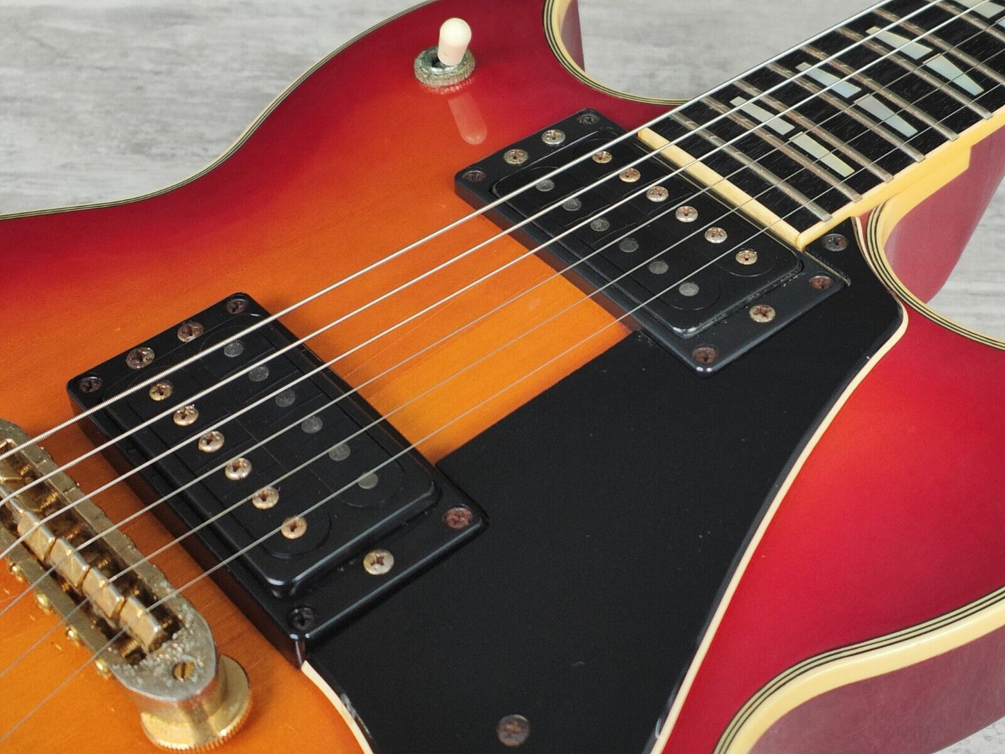 1980 Yamaha Japan SG-1000 Double Cutaway (Cherry Sunburst)