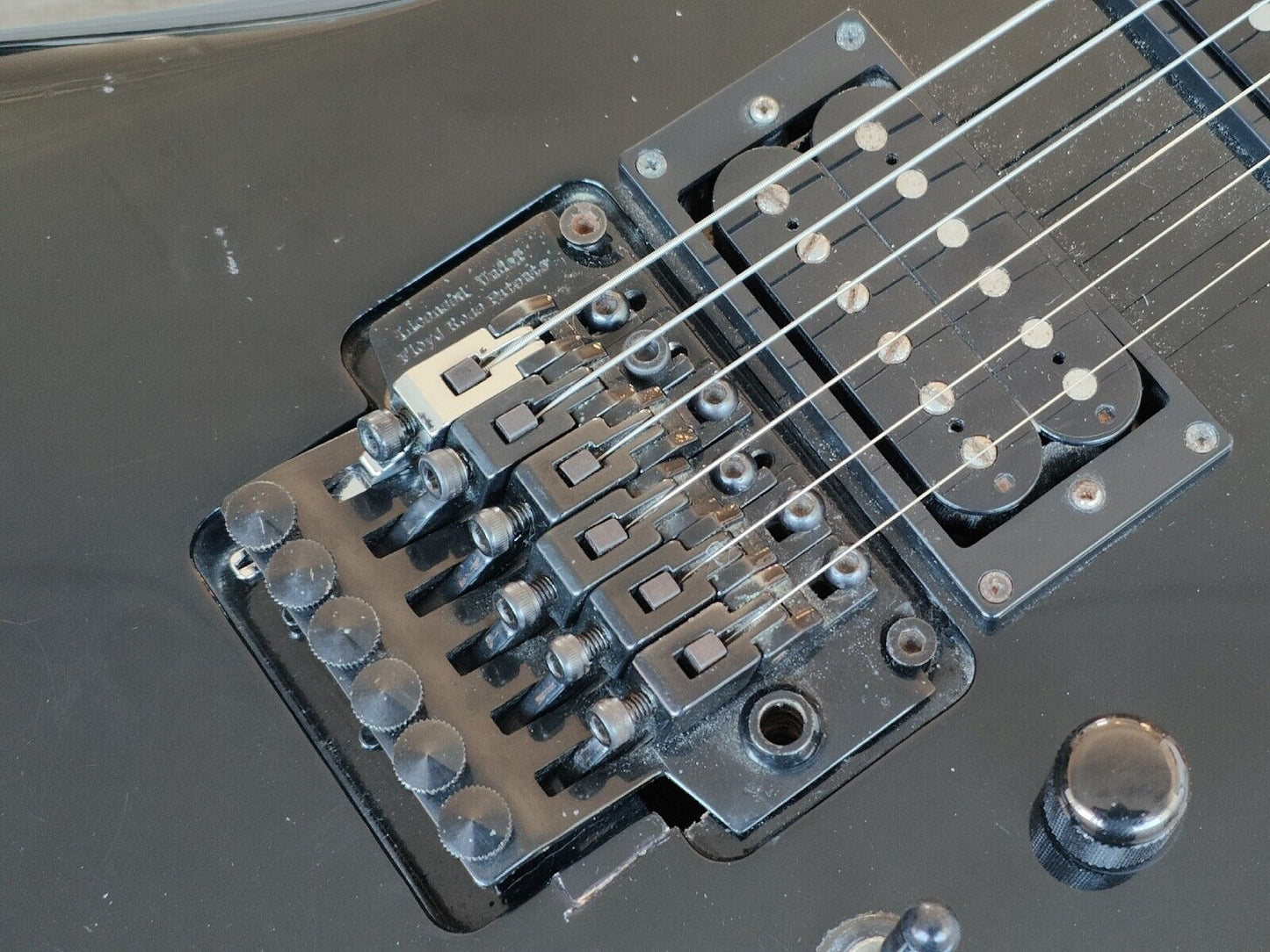 1992 BC Rich MG-851T Japanese Mockingbird w/Floyd Rose (Black)