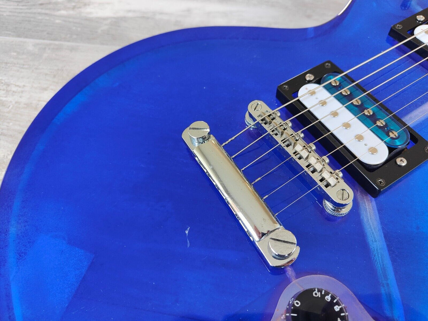 1990's Barclay Single Cutaway (Purple Lucite/Acrylic)