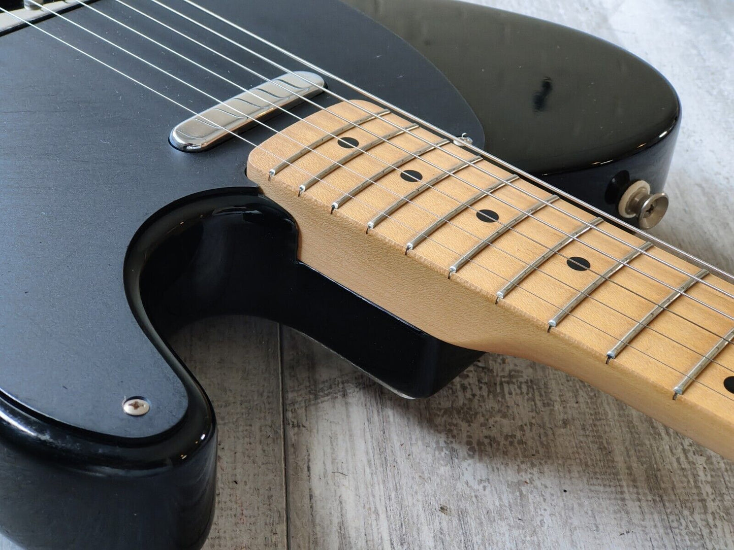 1993 Squier Japan Silver Series Telecaster Standard (Black)