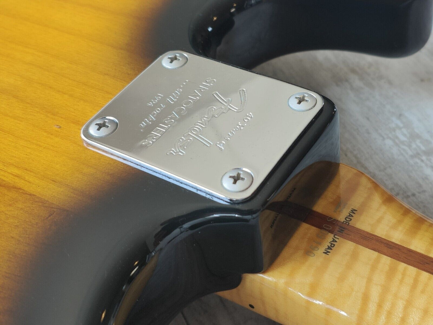 1994 Fender Japan ST57-65AS Limited Edition 40th Anniversary Stratocaster