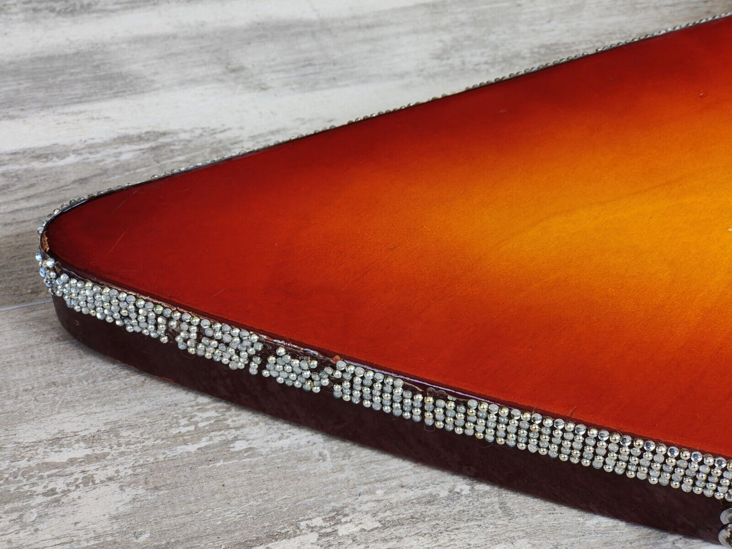 1970's Tomson Japan Explorer/Destroyer Electric Guitar (Sunburst)