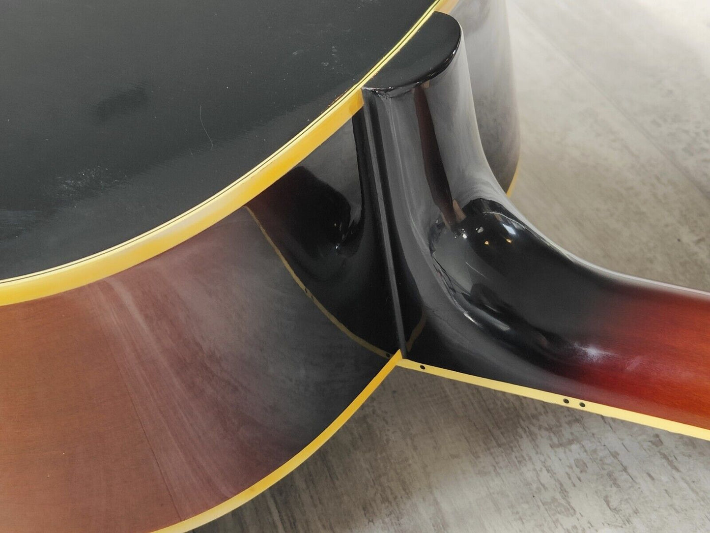 1981 Greco Japan W-404BSE Acoustic Guitar w/P90 Pickup (Brown Sunburst)