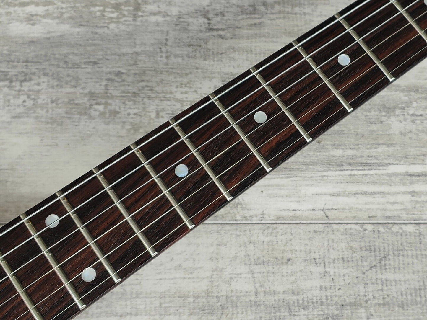 A Patriotic Fernandes ZO-3 Nomad Travel Guitar w/Onboard Speaker (USA)