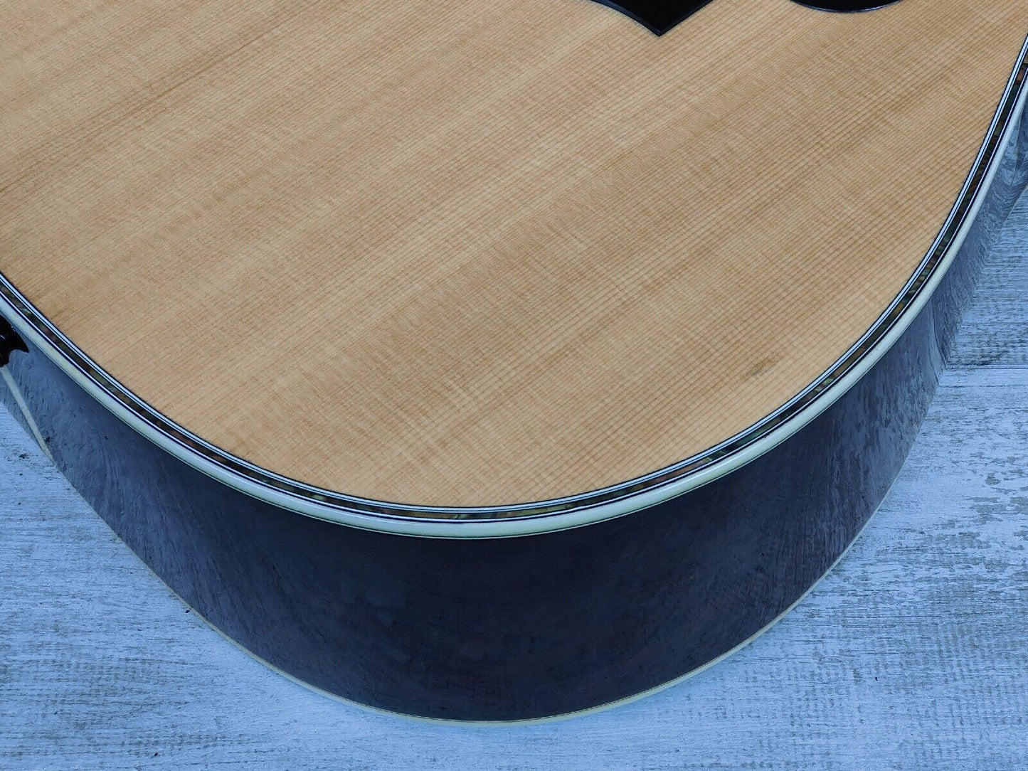 1980's Morris TF-801 Japanese Vintage Acoustic Dreadnought Guitar (Natural)