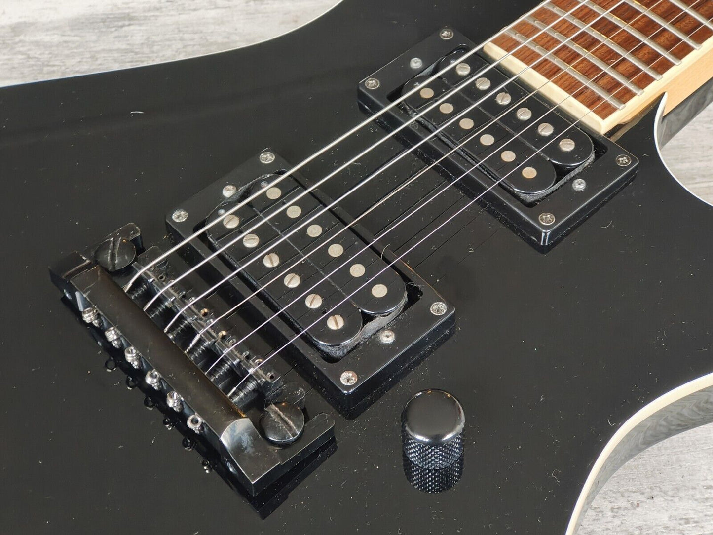2000's BC Rich Mick Thomson 7 Style Warlock (Black)