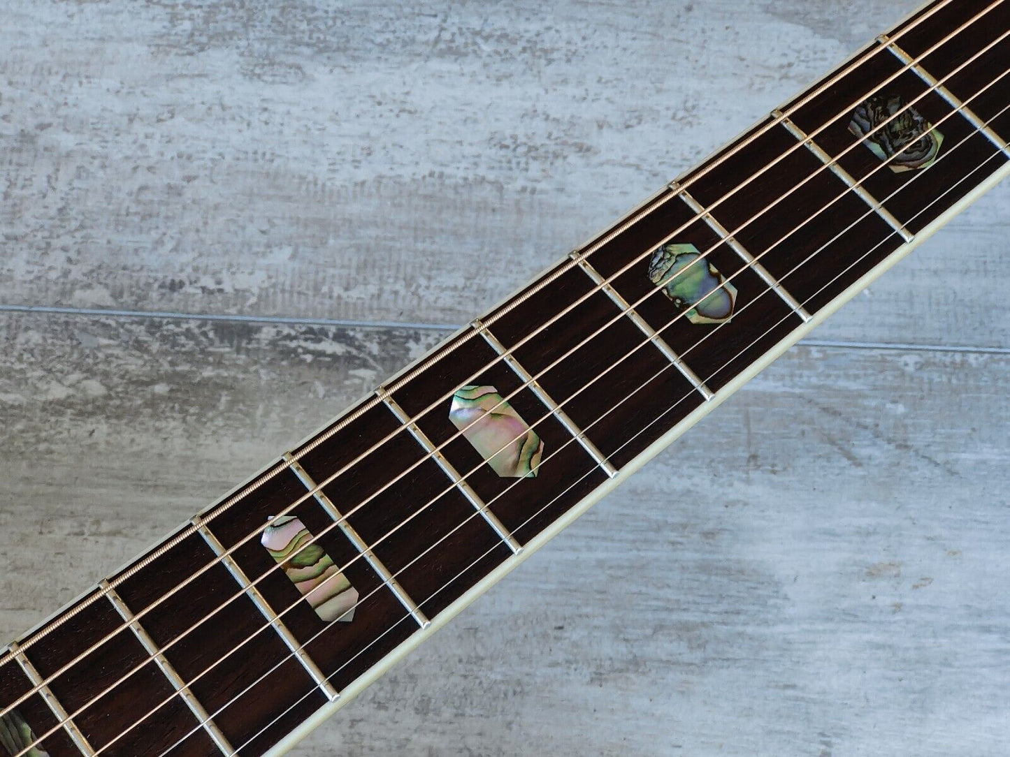 1980's Morris TF-801 Japanese Vintage Acoustic Dreadnought Guitar (Natural)