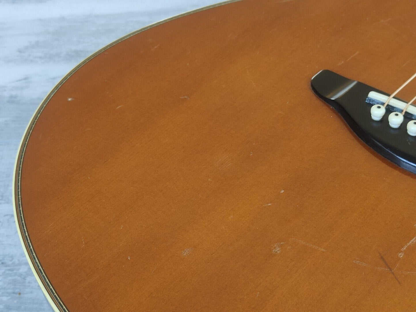 1983 Yamaha LA-37 Japanese Vintage Electric/Acoustic Guitar (Natural)