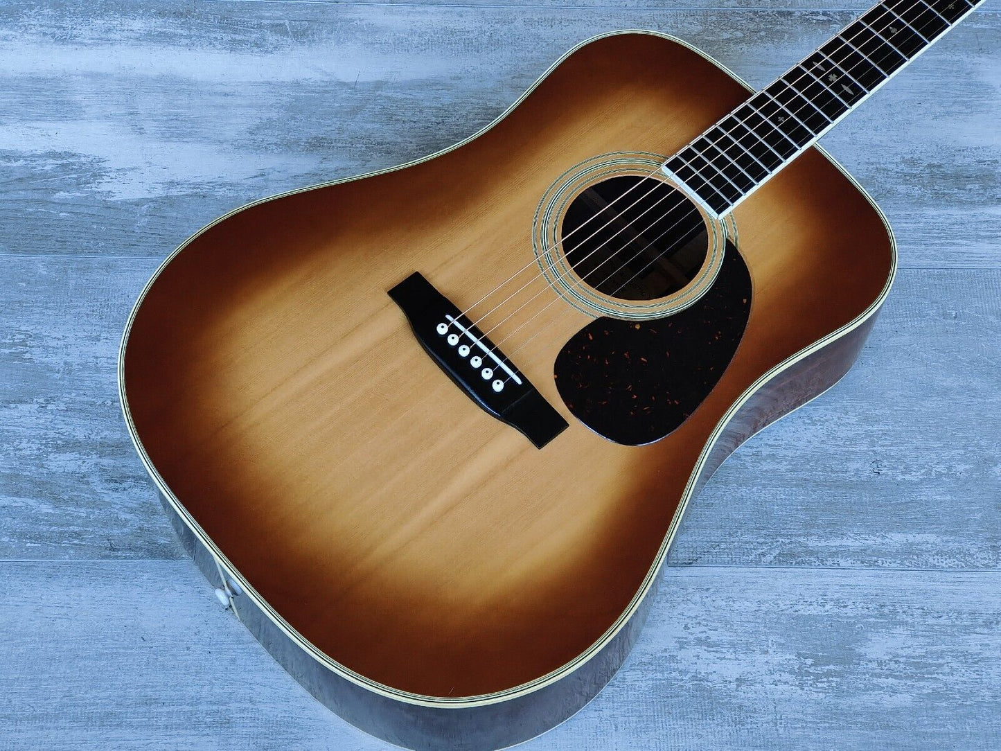 1980's Tokai Cat's Eyes CE-350 Japanese Vintage Acoustic Guitar (Sunburst)