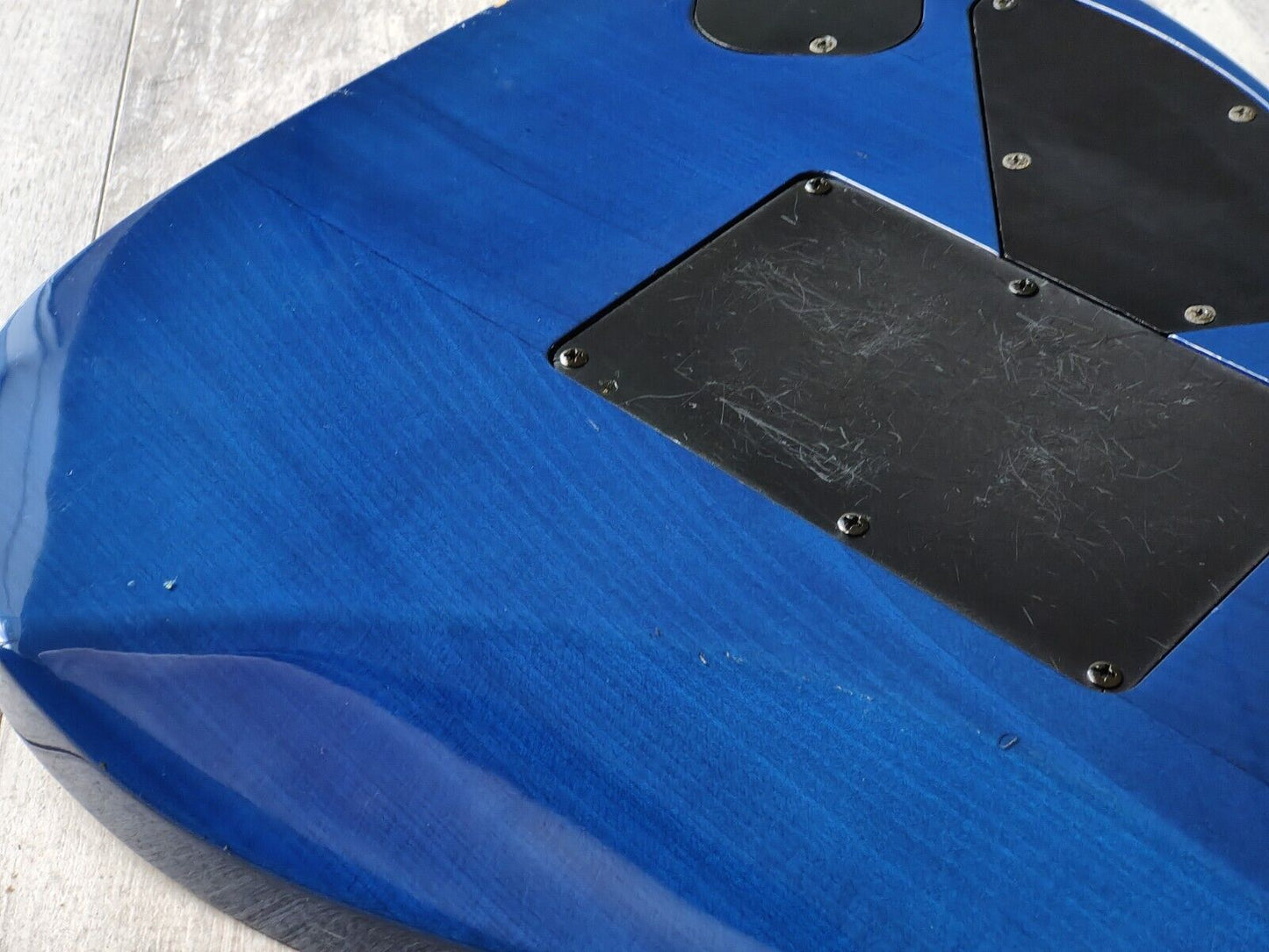 2002 Ibanez Japan RG770FM HSH Superstrat (Deep Blue Flame)