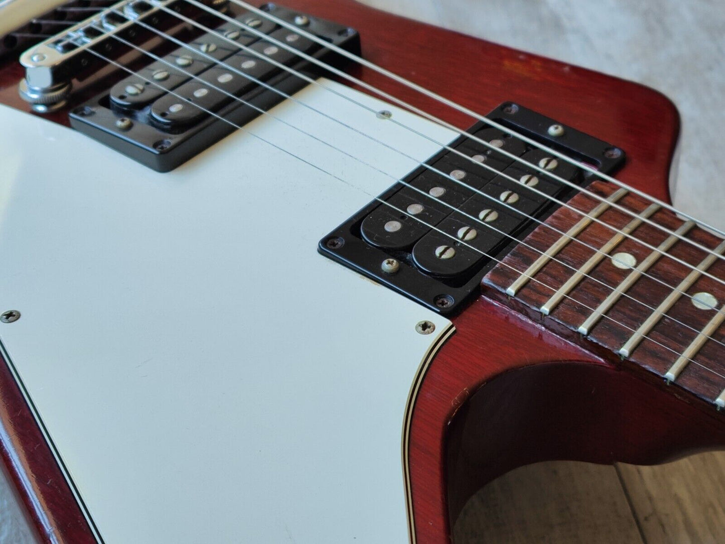 1998 Gibson USA '76 Reissue Explorer (Cherry Red)