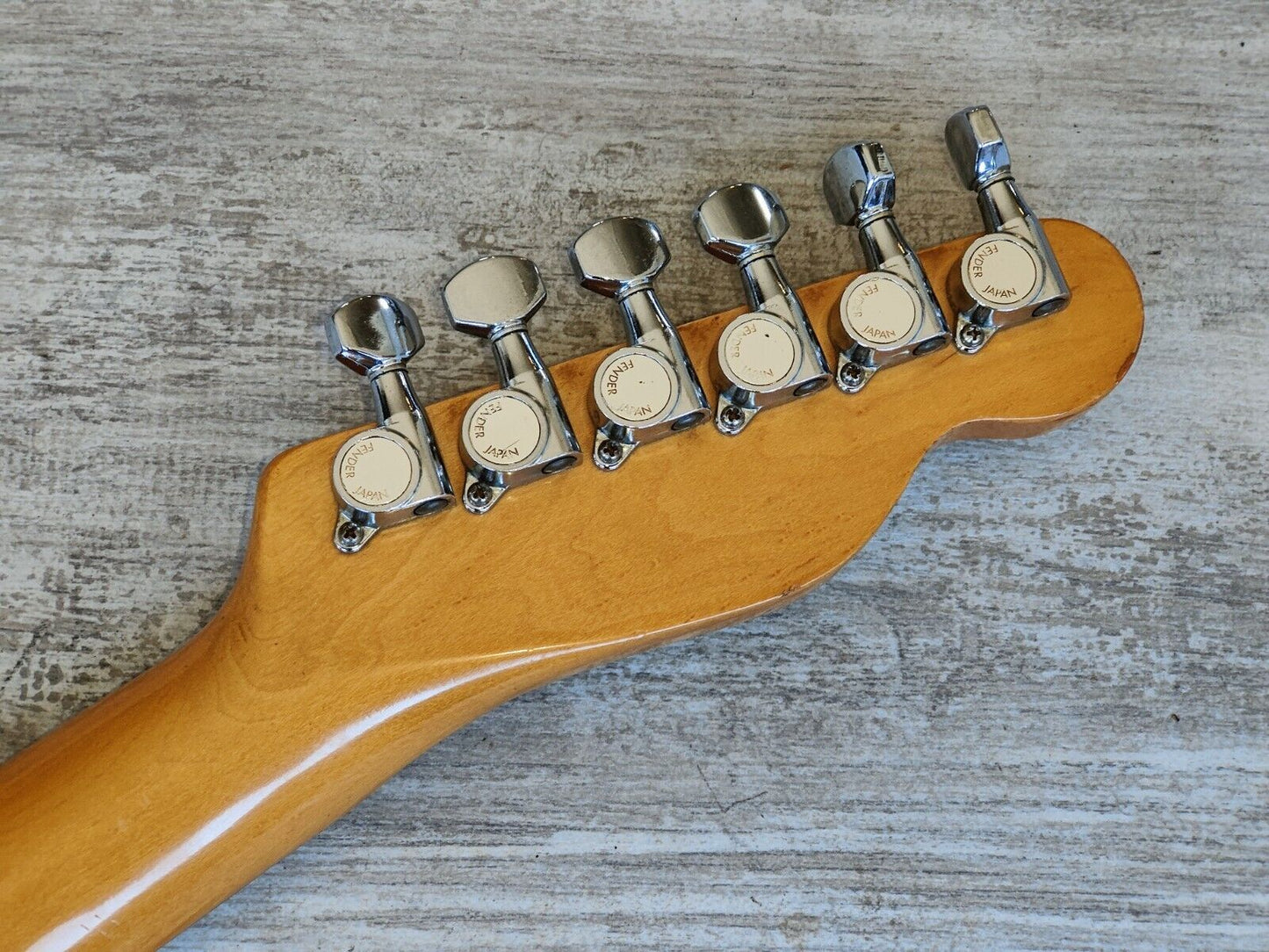 1986 Fender Japan TL72-55 LH '72 Reissue Left Handed Telecaster (Daphne Blue)