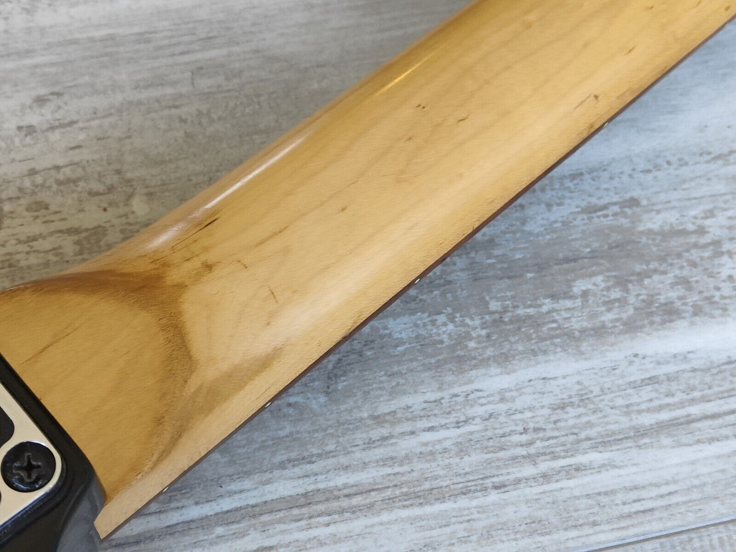 1990’s Grover Jackson Japan Rhoads Flying V Electric Guitar (Quilt Turqoise)