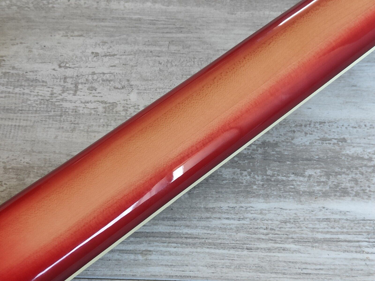 Rockinbetter Left Handed LH 4-String Bass Guitar (Fireglo)