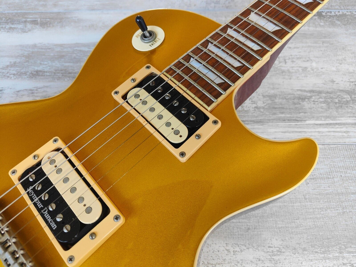 2000's Edwards (by ESP Japan) E-LP-85SD Les Paul Standard (Goldtop)