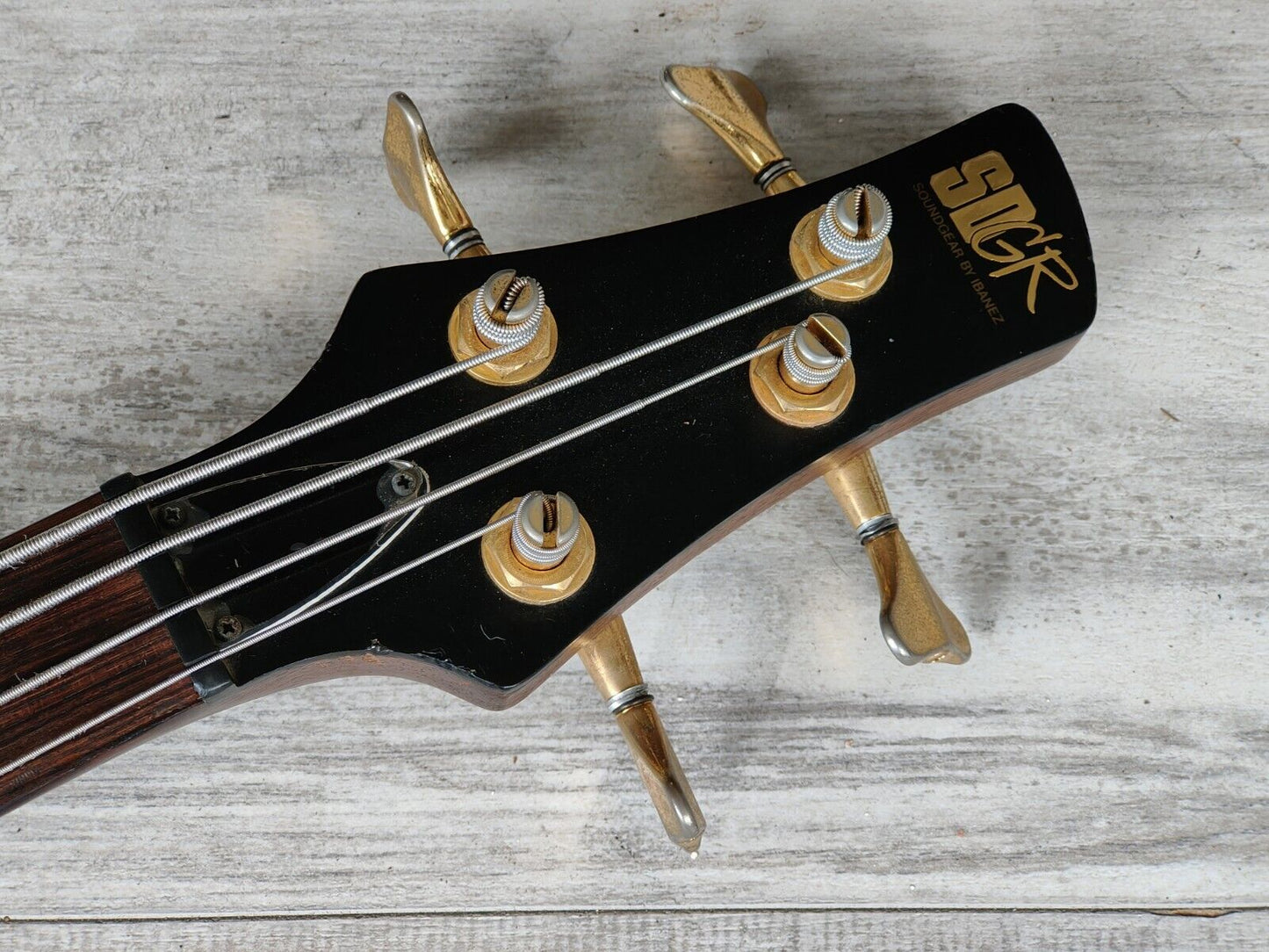 1997 Ibanez Japan SR1000 SDGR Sound Gear Bass (Stained Oil)