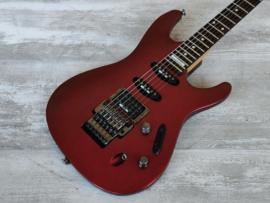 1993 Ibanez Japan 540S Saber HSS Superstrat (Black Cherry)