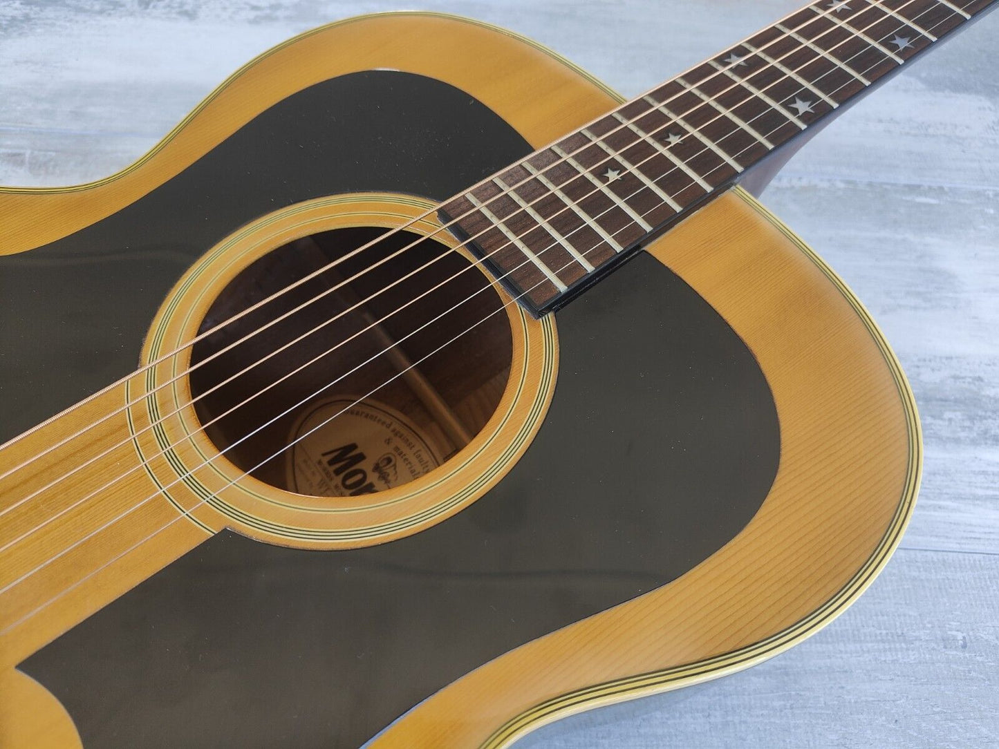 1980's Morris Japan WJ-25 "Everly Brothers" Jumbo Acoustic Guitar (Natural)