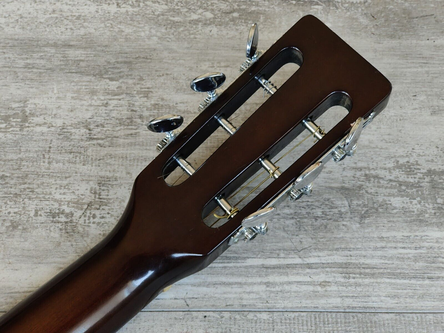 1970's Jumbo Japanese Vintage Parlor Style Acoustic Guitar (Natural)