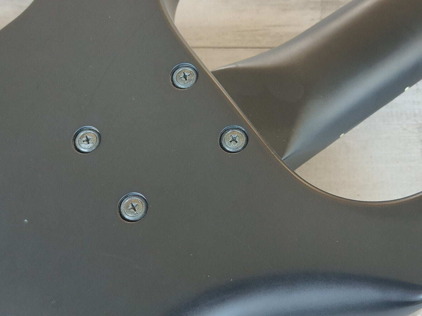 Edwards Japan (by ESP) EJ-78TV Double Cutaway Bass Guitar Luna Sea (Matte Black)