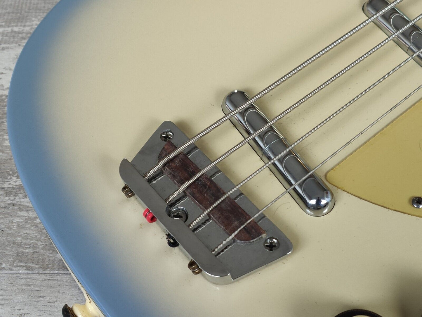2001 Danelectro '58 Longhorn Bass - 1st Reissue (Blue Burst)