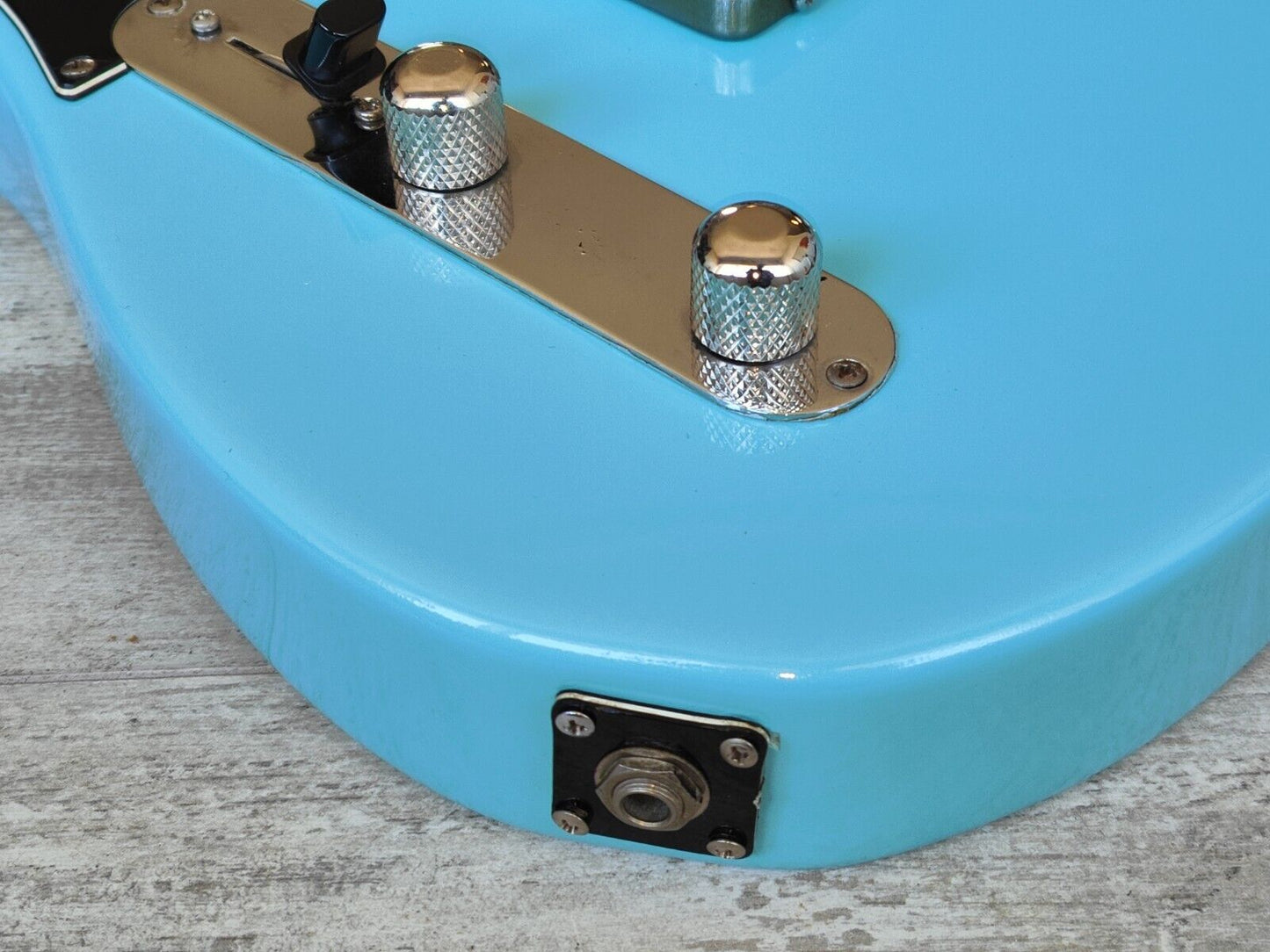 1986 Fender Japan TL72-55 LH '72 Reissue Left Handed Telecaster (Daphne Blue)