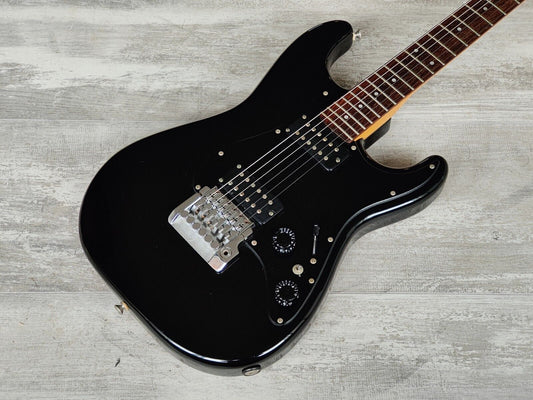 1986 Fender Japan "E Series" ST755 Comtemporary HH Stratocaster (Black)
