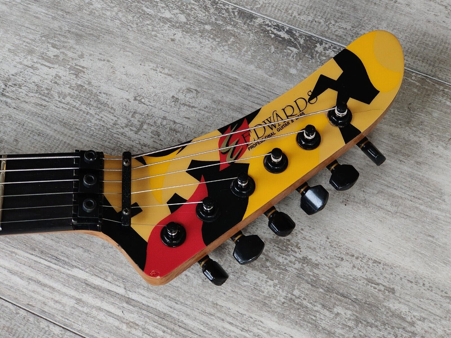 1990's Edwards Japan (by ESP) George Lynch Kamikaze-1 Superstrat