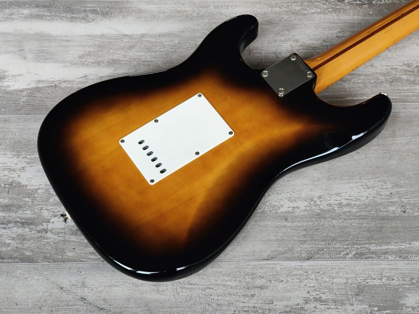 1987 Fender Japan ST54 '54 Reissue Stratocaster w/Soft V Neck (Brown Sunburst)