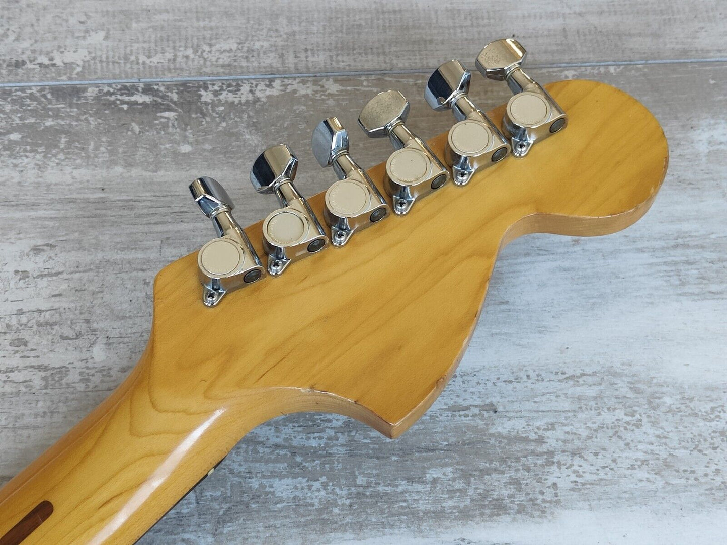 1986 Fender Japan ST72-55 LH Left Handed '72 Reissue Stratocaster (Black)