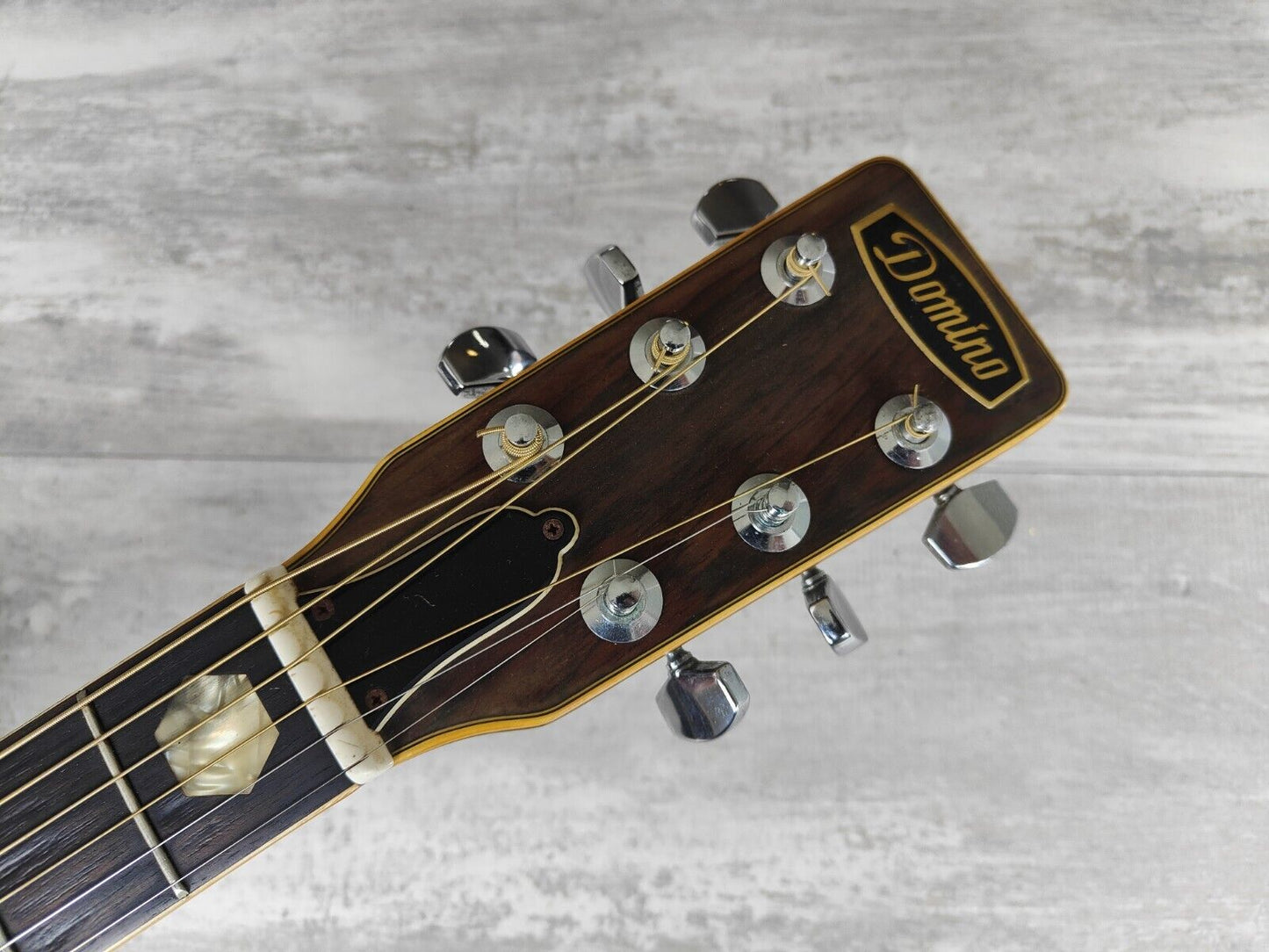 1970's Domino Japan Vintage Acoustic Guitar (Natural)