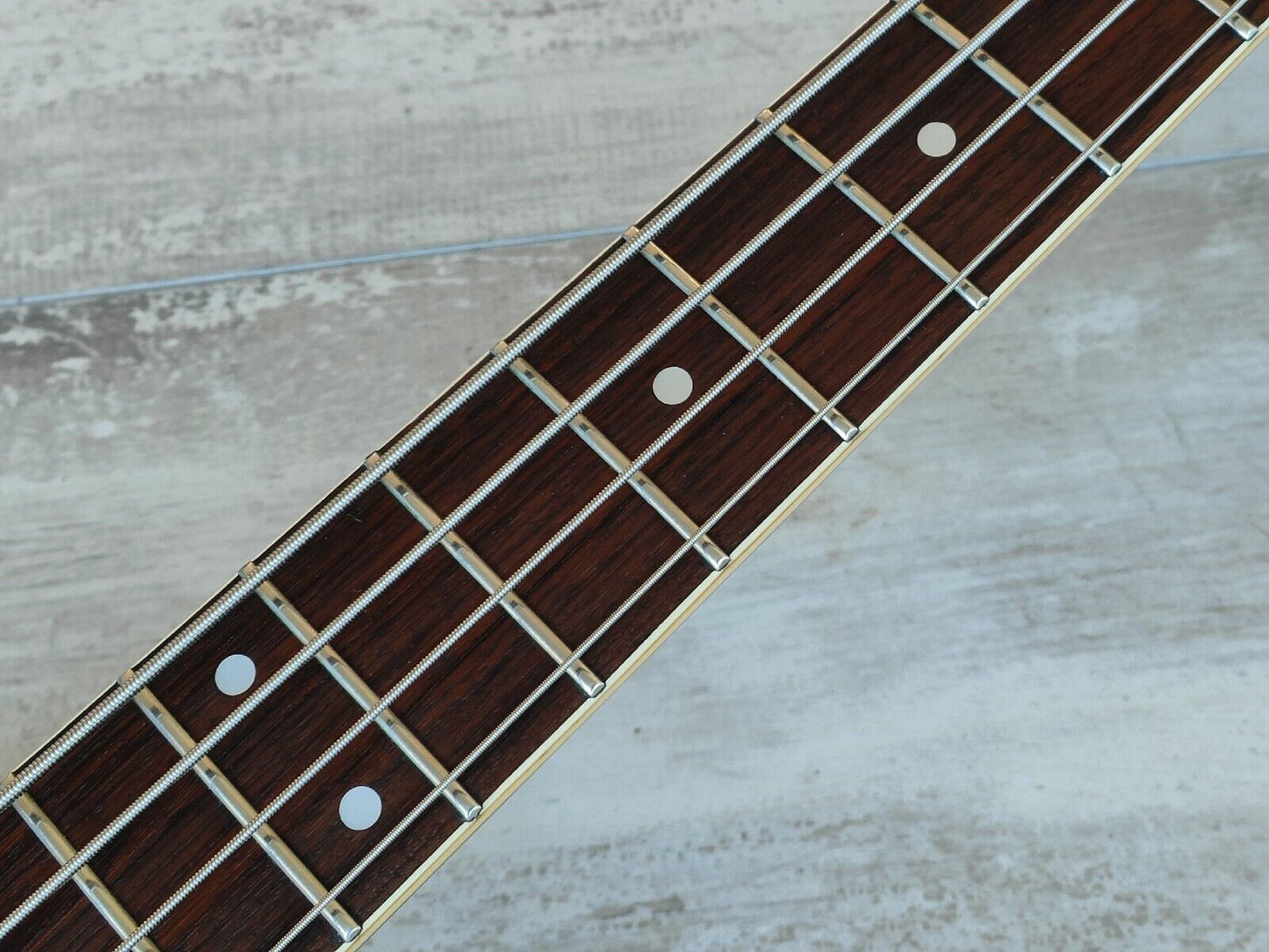 1988 Greco Japan FVB-75 Flying V Bass (Cherry Red)