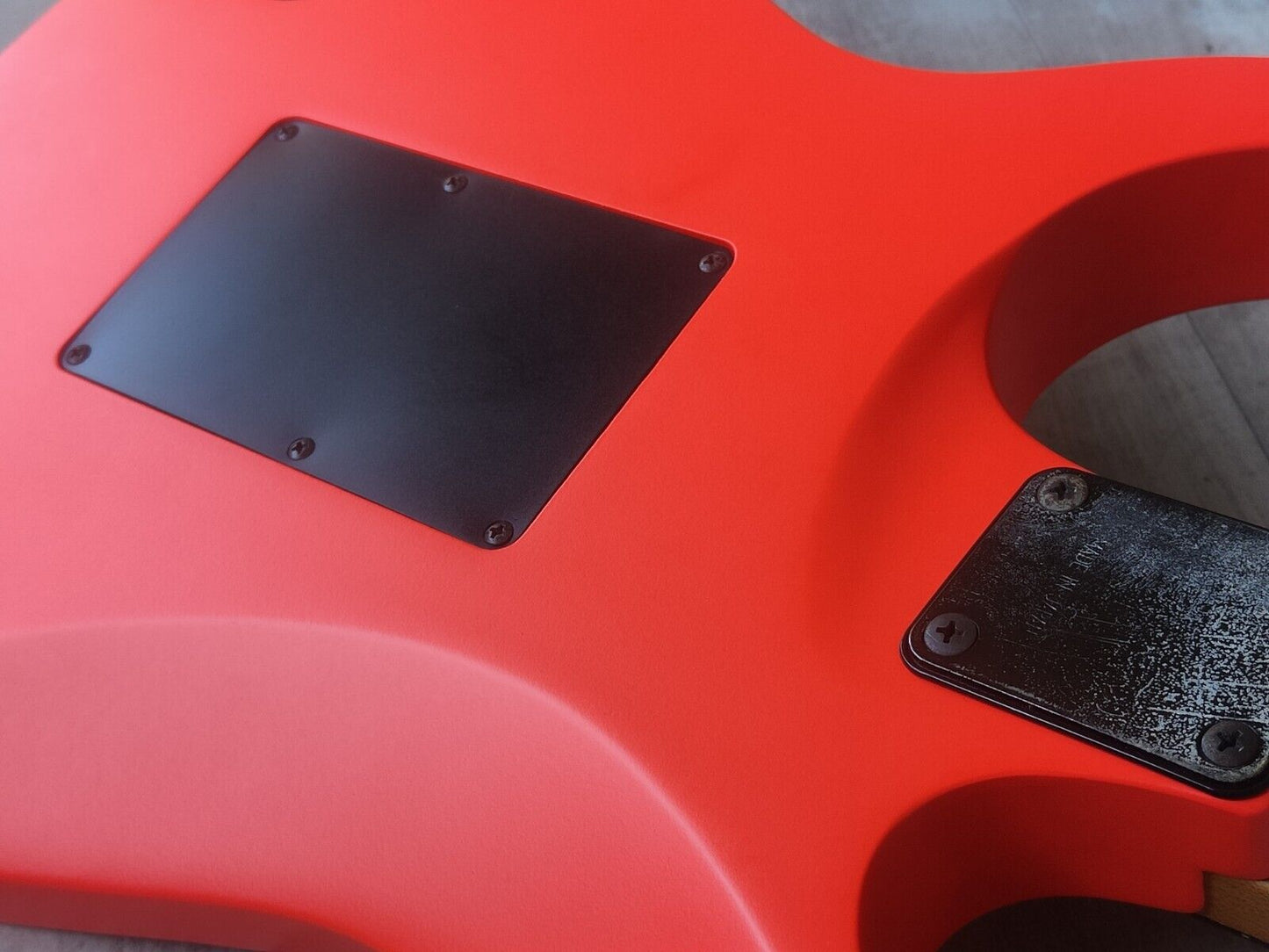 1980's Ibanez Japan RG-575 Reverse Headstock Superstrat (Five Alarm Red)