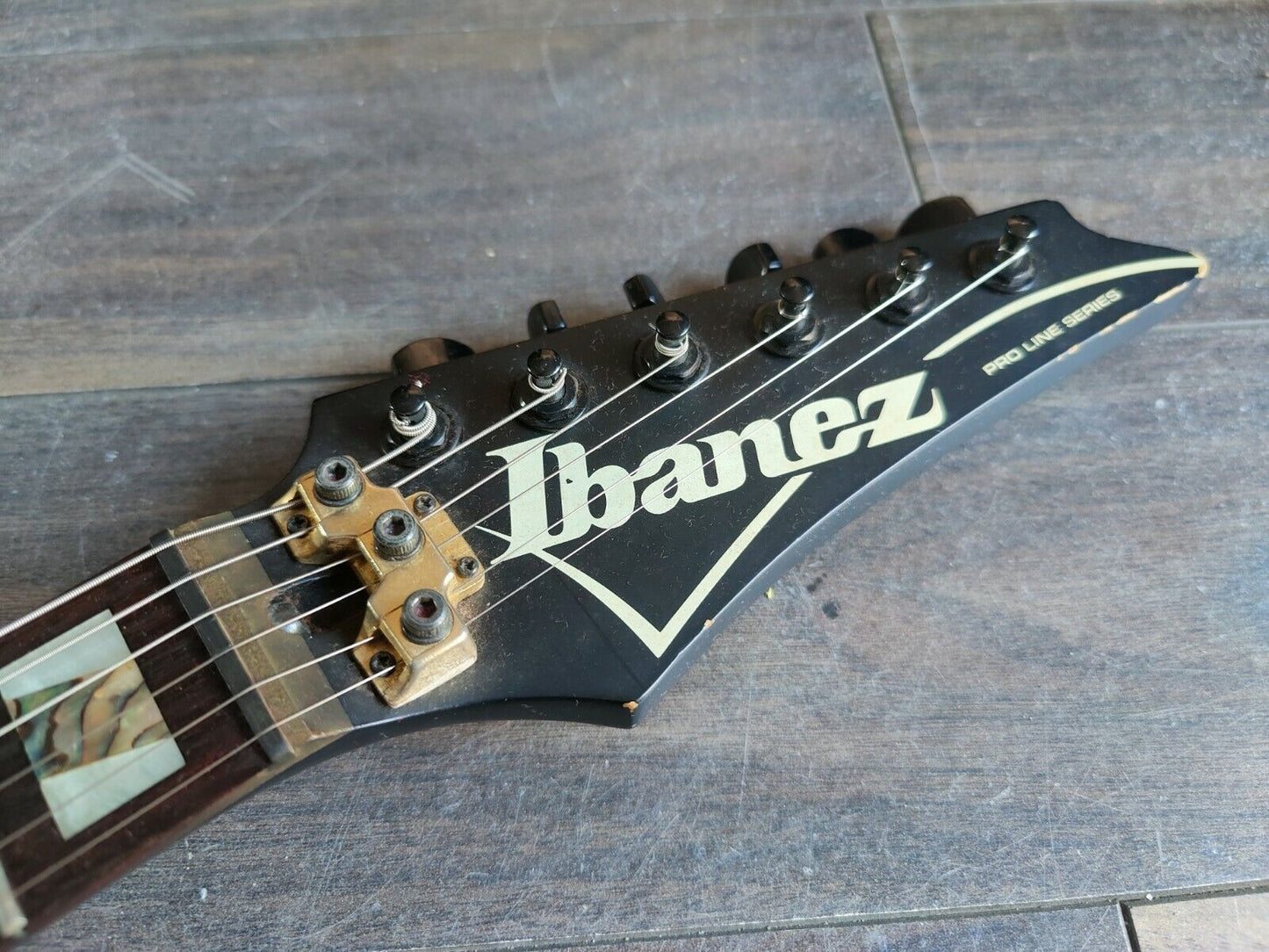 1985 Ibanez Japan Pro Line PL1450 Vintage Electric Guitar (Black)