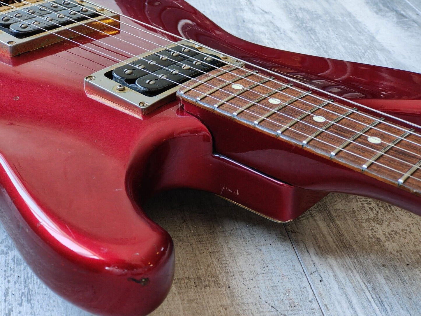 1983 Ibanez Japan RS450 Roadstar II Vintage Electric Guitar (Fire Red)