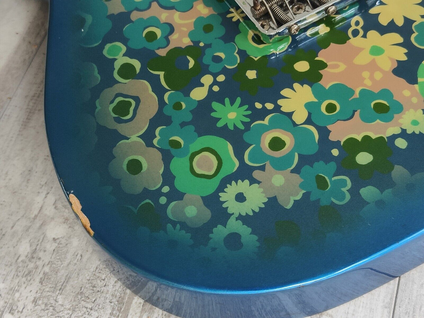 1987 Tokai Japan TE-70PR Blue Flower Telecaster