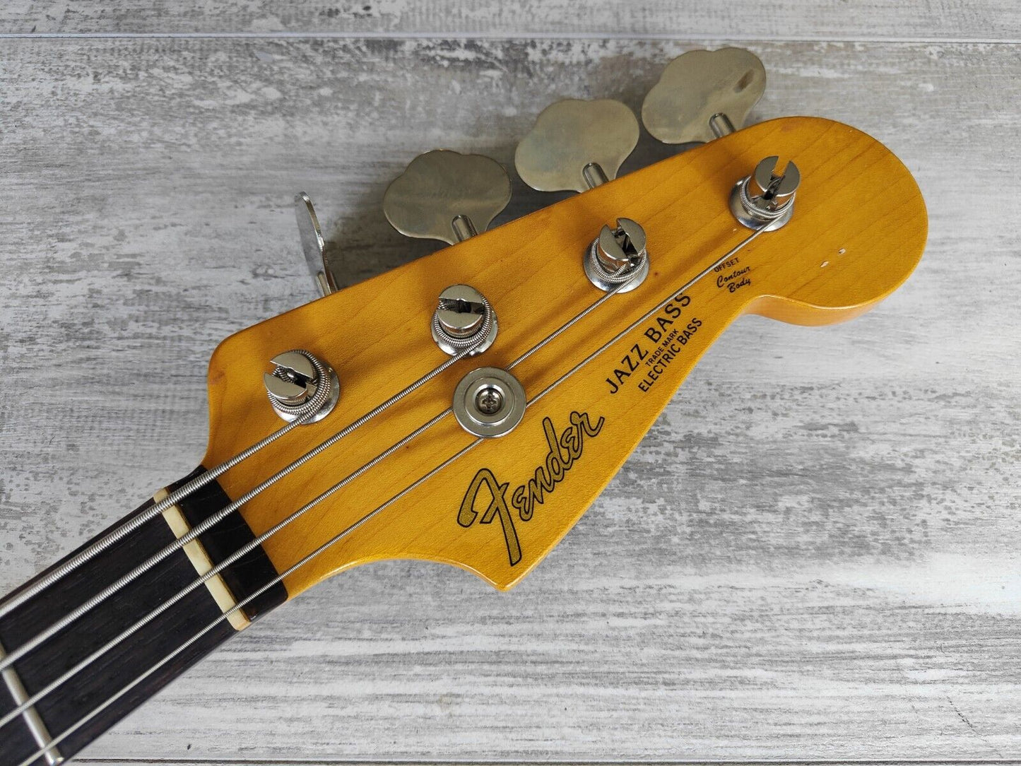 2012 Fender Japan '62 Reissue Jazz Bass (Sunburst)