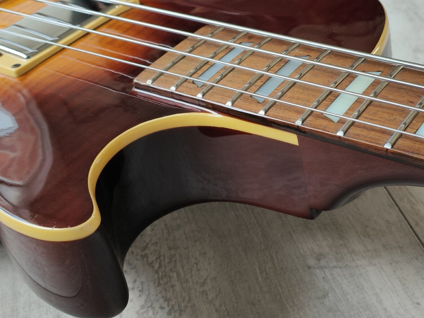 1998 Epiphone Limited Edition Les Paul Standard Bass (Brown Sunburst)