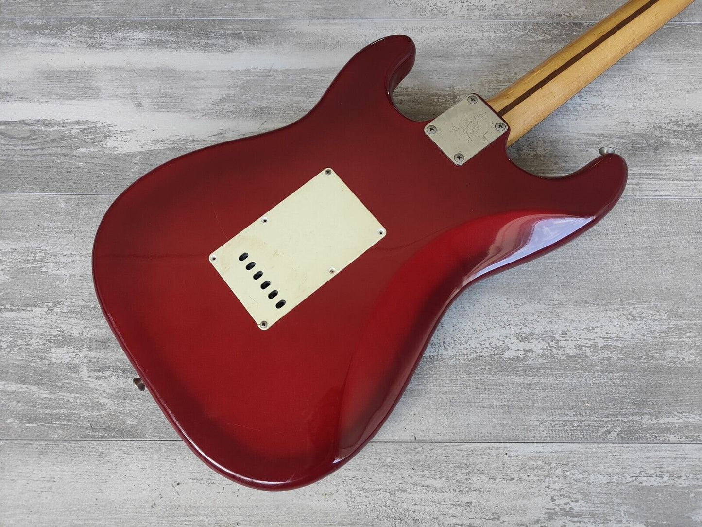 1992 Squier Japan "Silver Series" Stratocaster (Red)