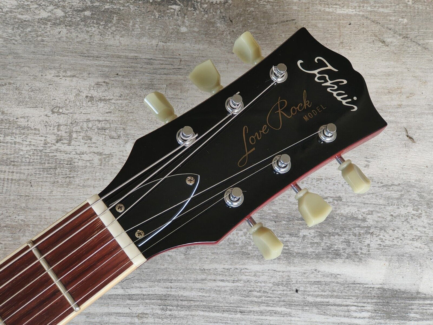 2019 Tokai ALS68 Love Rock Les Paul Standard (Transparent Red)